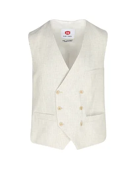 Gilet de costume beige 98 - Cg - Club Of Gents - FashionsVida