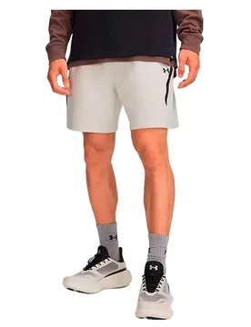 Short Unstoppable Fleece White / Black XS - Under armour - FashionsVida