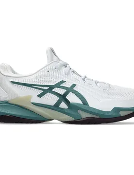 Court Ff 3 All Court Shoes White / Foggy Teal UK 7.5 - Asics - FashionsVida