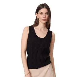 Kelly Sleeveless Sweater Black L Women
