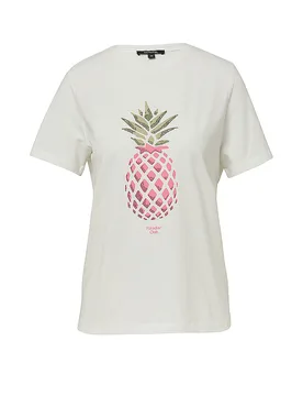 Comma Camiseta blanco 34 - Comma - FashionsVida