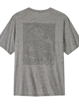 Capilene Cool Daily Shirt XL Strataspire: Feather Grey - Patagonia - FashionsVida
