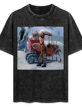 Santa Claus Is Coming To Town T-Shirt Comfortable Basic Crew Neck Tee - Aliexpress - FashionsVida