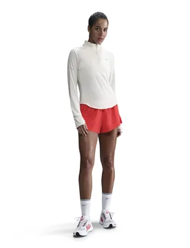 Zip-Langarmtrikot, Damen Swift - Beige - female - Size: M - Nike - FashionsVida