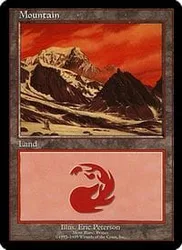 Mountain (EURO Land Purple - France) Promotional Cards