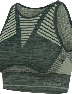 Top De Sport Vera Seamless Darkest Spruce / Basil Melange XS