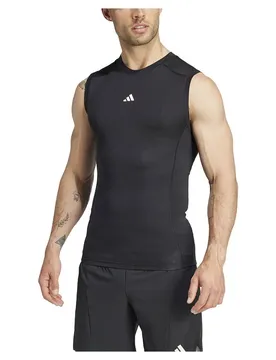T-shirt Sans Manches Techfit Compression Training Black M