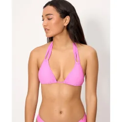 Tops de bikini triángulo en copa b
