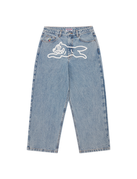 Running Dog Triple Scoop Denim Pant - Heavy Wash
