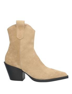 Botines de caña alta Mujer Beige 36,37,38,39,40,41 Mujer