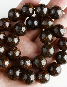 Mm Natural Bronzite Smooth Round Loose Beads - Aliexpress - FashionsVida