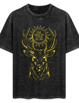 Fine, Make Me Your Villain T-Shirt Big Size Short Sleeve Casual Top - Aliexpress - FashionsVida