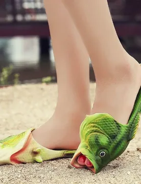 Male's Summer Beach Slippers Women Fish Shoes Plus Size Boys Beach Flip-flops Family Outdoor Footwear 2025 Unisex Funny Shoes - Aliexpress - FashionsVida
