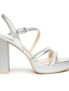 Sandali E615701d Silver EU 39