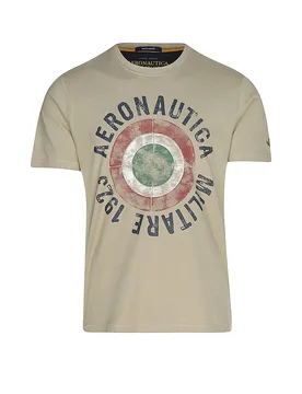 Camiseta crema M - Aeronautica Militare - FashionsVida