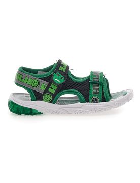 Sandali Verdi Con Luci e Strappi regolabili Hulk R1010234 29