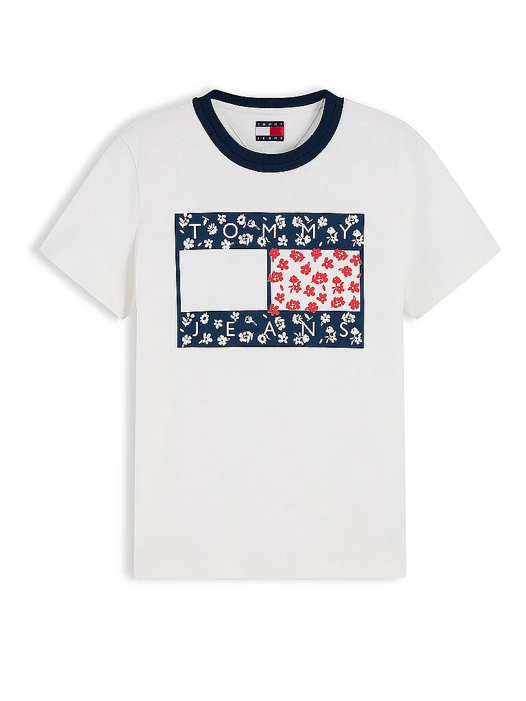 Tommy Jeans T-shirt blanc XL - Tommy Jeans - FashionsVida