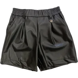 Short Nero Spalmato 0050 17B403 2403