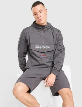 Mens Giacca Overhead Arper Lite - Grigio, grigio grigio Uomo taglia L - Napapijri - FashionsVida