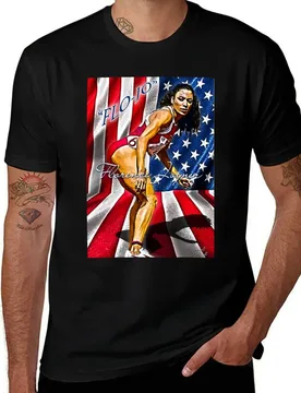 Florence G. Joyner Flo-Jo D-1 Shirt T-Shirt Work Wear Short Sleeve T-Shirt - Aliexpress - FashionsVida