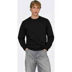 Only & Sons - Sudadera de hombre con cuello redondo