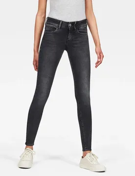 Jean Lynn Mid Waist Super Skinny Dusty Grey 25