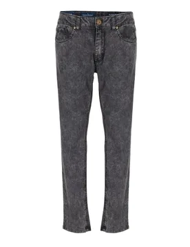 Mens Sos Skinny Jean In Acid Grey - Size 32w/30l - Criminal damage - FashionsVida