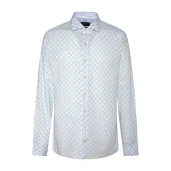 Camicia A Maniche Lunghe Daisey Mosaic Print Yellow / Blue XL