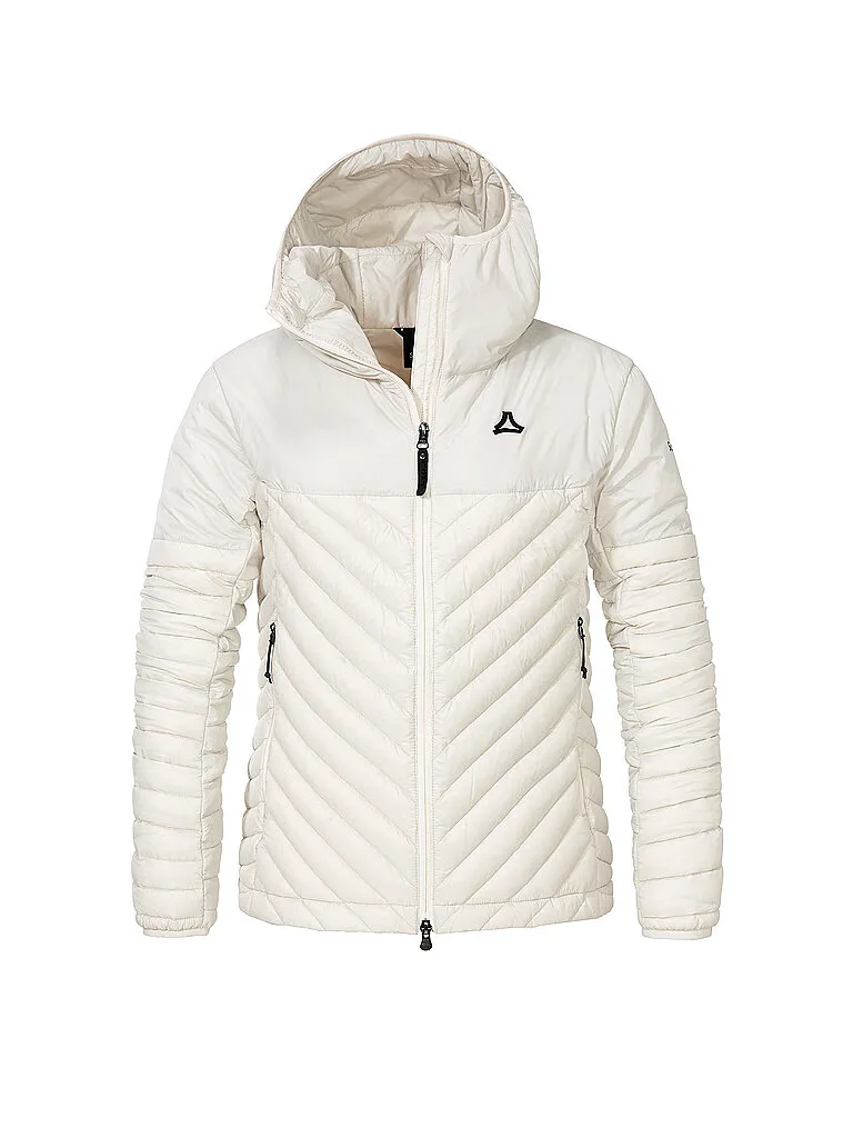 Isogiacca da donna con cappuccio e piumino Cascata bianco 40 - Schöffel - FashionsVida