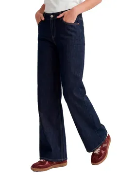 Jean Rome C248 Flare Fit Jjxx Blue Denim / Detail Dark Blue 8 Années Fille