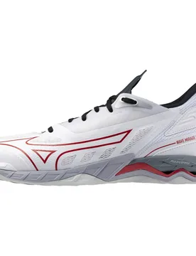 Wave Mirage 5 Handballschuhe, weiß, Größe 45 45 - Mizuno - FashionsVida