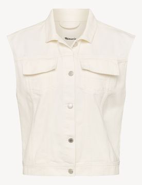 Gilet in denim bianco - 46