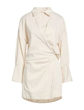 Minivestido Mujer Beige M,S Mujer