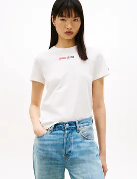 TJW REG EENTIAL LOGO 2 TEE EXT female