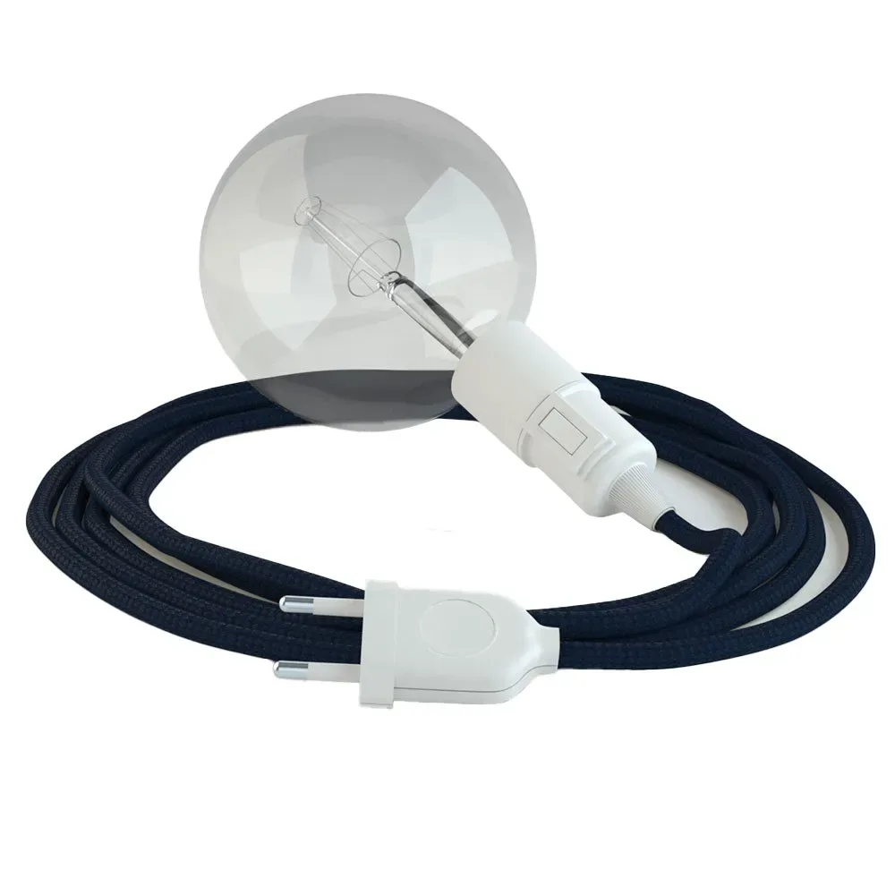 Cables Suspension Luminaire Rm20 3 M Dark Blue / White One Size - Creative - FashionsVida