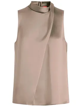 Hugo Blouse Sans Manches Chelina-1 10263720 Light / Pastel Brown 38