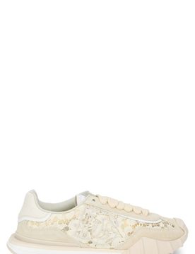 Low-Top Sneaker with Lace Inserts