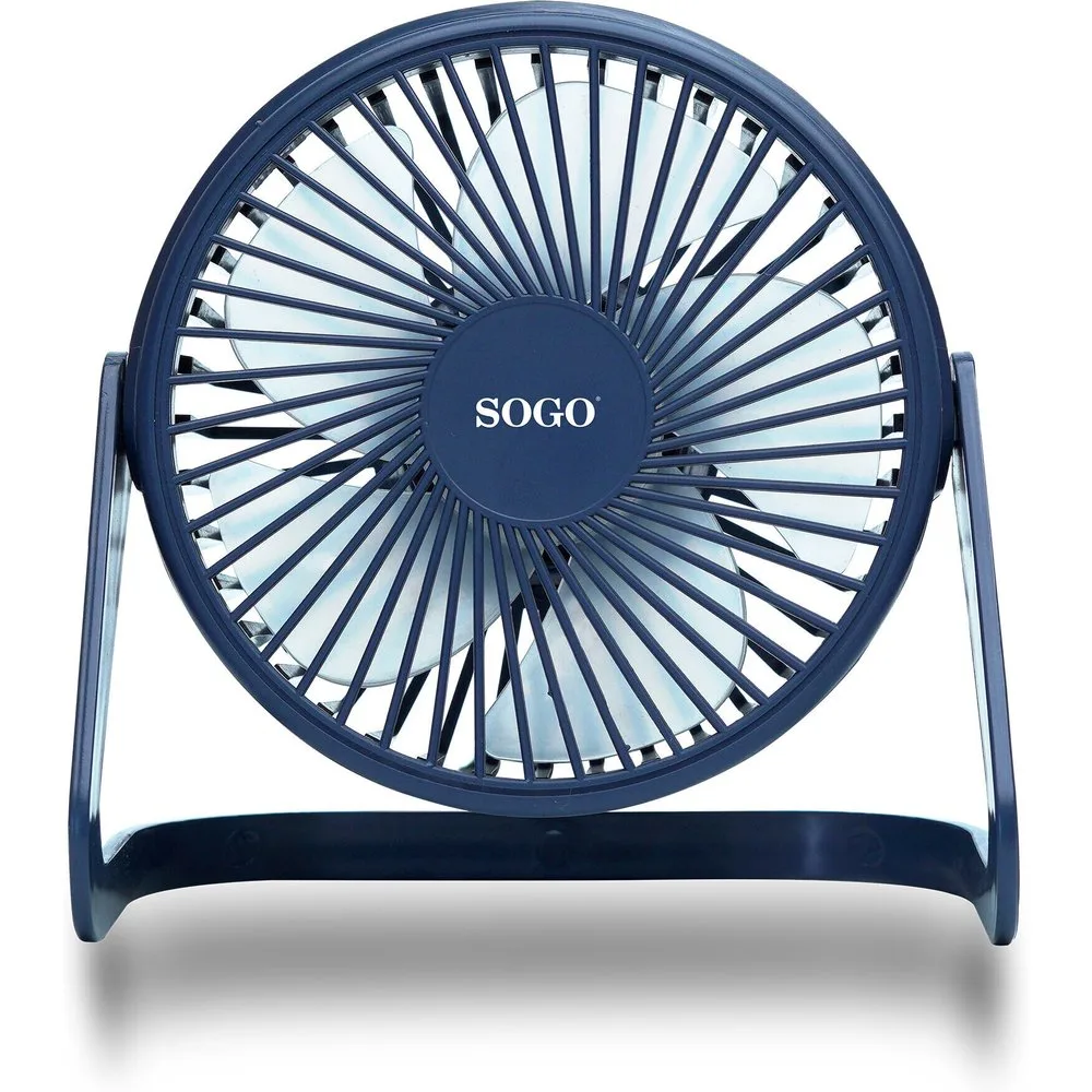 Ventilador de mesa de plástico mini USB 5" - Sogo - FashionsVida