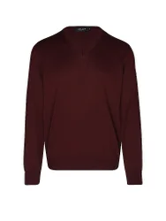Pullover dunkelrot 58 herren