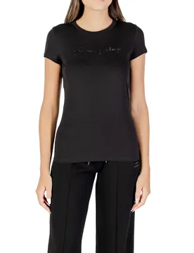 Damen T-Shirt Schwarz 488521