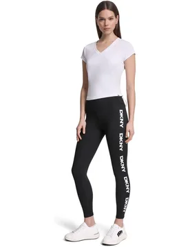 Leggins de mujer con detalle de logo en los laterales - DKNY Jeans - FashionsVida