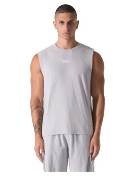 T-shirt Sans Manches Slub Dye Plaster Gesso S - Everlast - FashionsVida