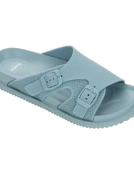 Yates Slides Steel Blue UK 3.5-4.5 Men,Women - Aquafeel - FashionsVida