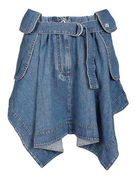 Loewe Gonna cargo in denim