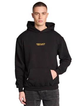 Guessepie Uomo - Felpe con cappuccio Nero - Taglia L - Pile di cotone L - Street Cartel - FashionsVida