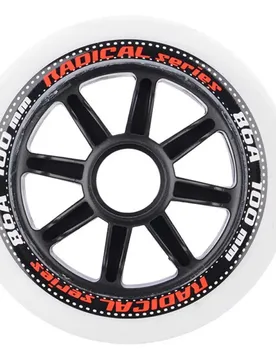 Roues De Patins Radical 100x24 85/86a 3 Unités White 100 mm - 86A unisex