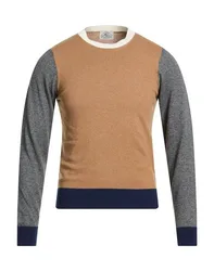 Mqj Pullover Hombre Camel 46 Hombre