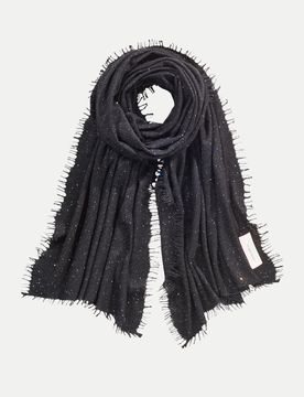 Schal Galactic Stars Schwarz