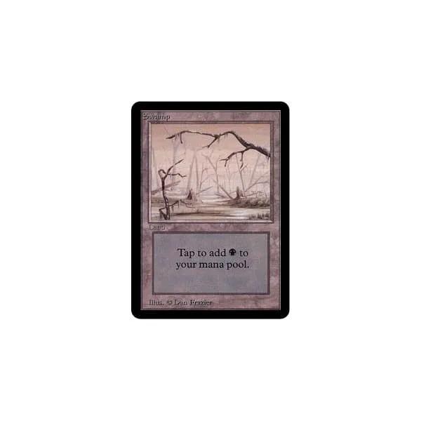 Swamp (#1) Alpha - Magic: The Gathering - FashionsVida
