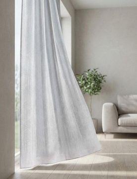 Tenda su nastro con motivo jacquard - grigio chiaro